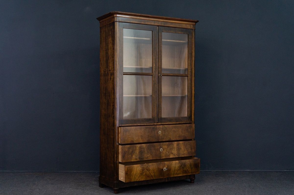 Bücherschrank Vitrine Schrank Regal Kommode Alt Antik Möblinger 2209_1901