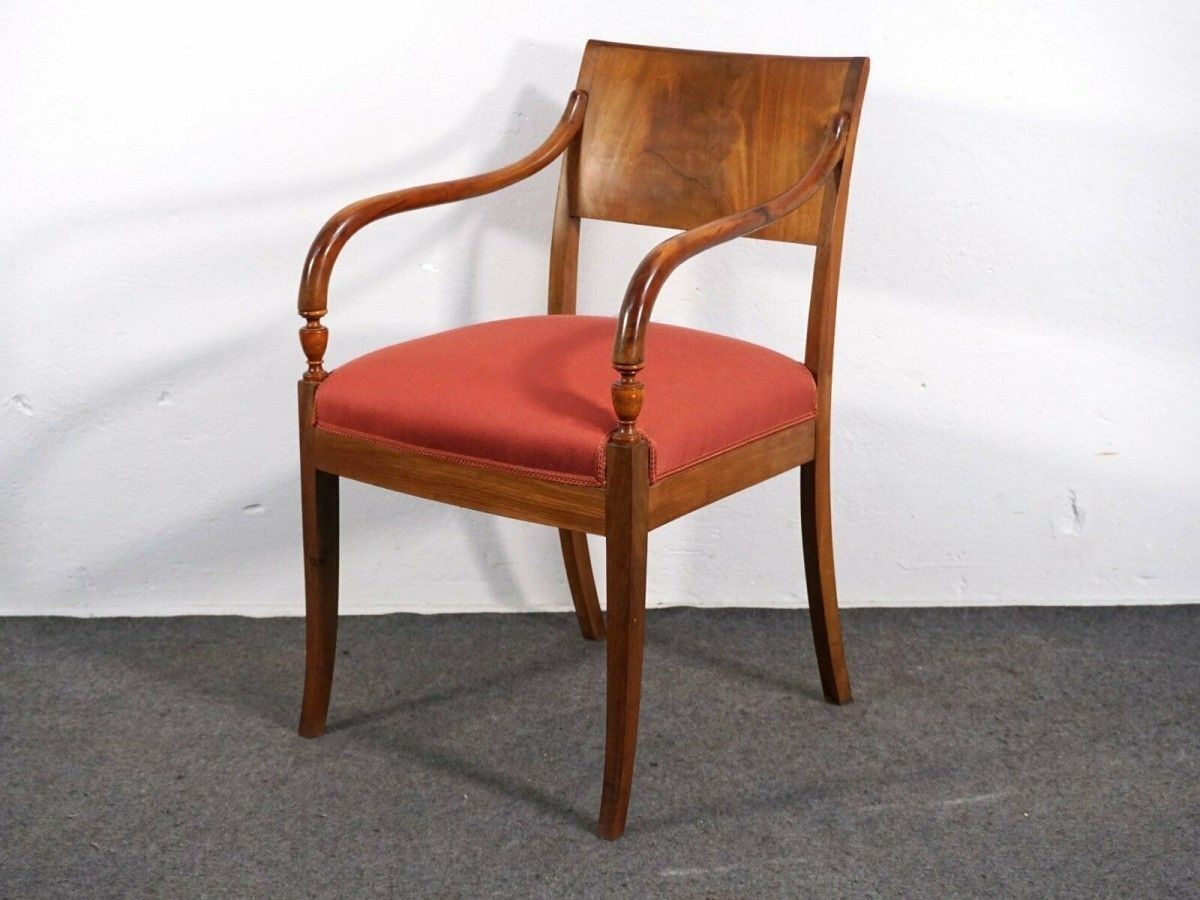 Armlehnsessel Empire Stuhl Polster Sofa Tisch Alt Antik