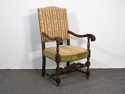 Armlehnsessel Barock-Stil Stuhl Sofa Polster Alt Antik