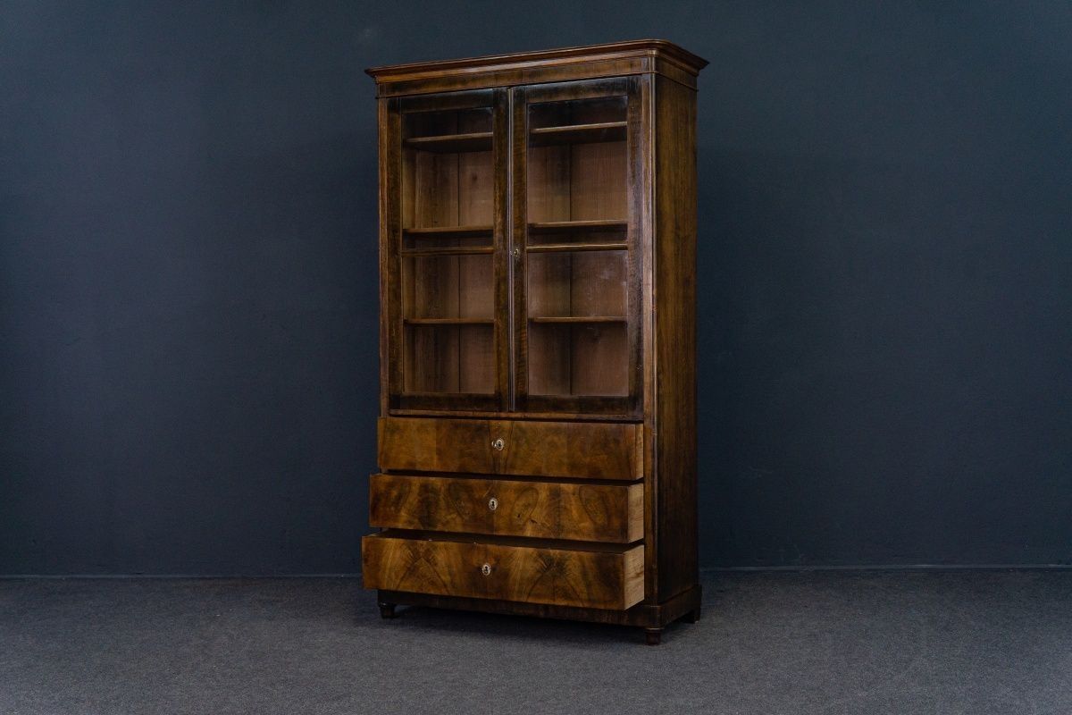 Bücherschrank Vitrine Schrank Regal Kommode Alt Antik Möblinger 2209_1901