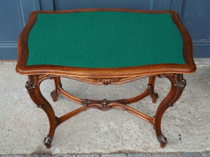 Tisch Wiener Barock Schreibtisch Nussbaum Alt Antik