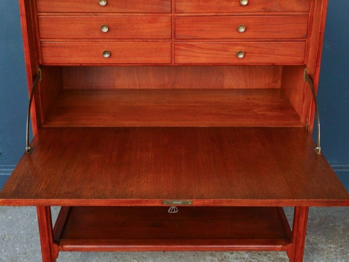 Sekretär Midcentury Anrichte Highboard Teak Alt Vintage 2103_0103