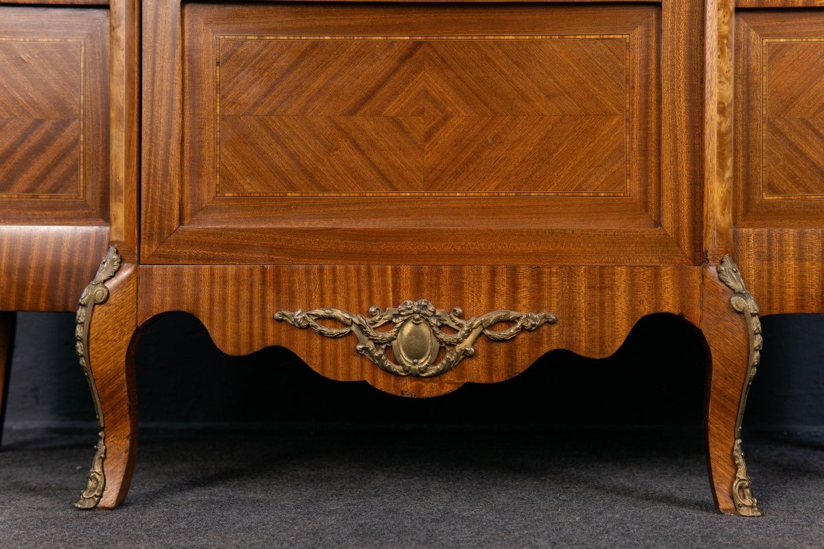Vitrine Regal Schrank Kommode Anrichte Buffet Alt Antik 2306_0501