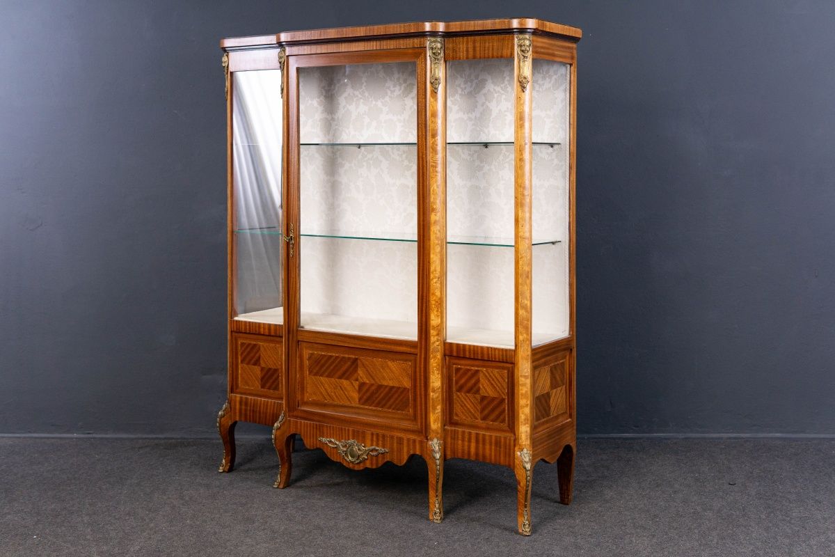 Vitrine Regal Schrank Kommode Anrichte Buffet Alt Antik 2306_0501