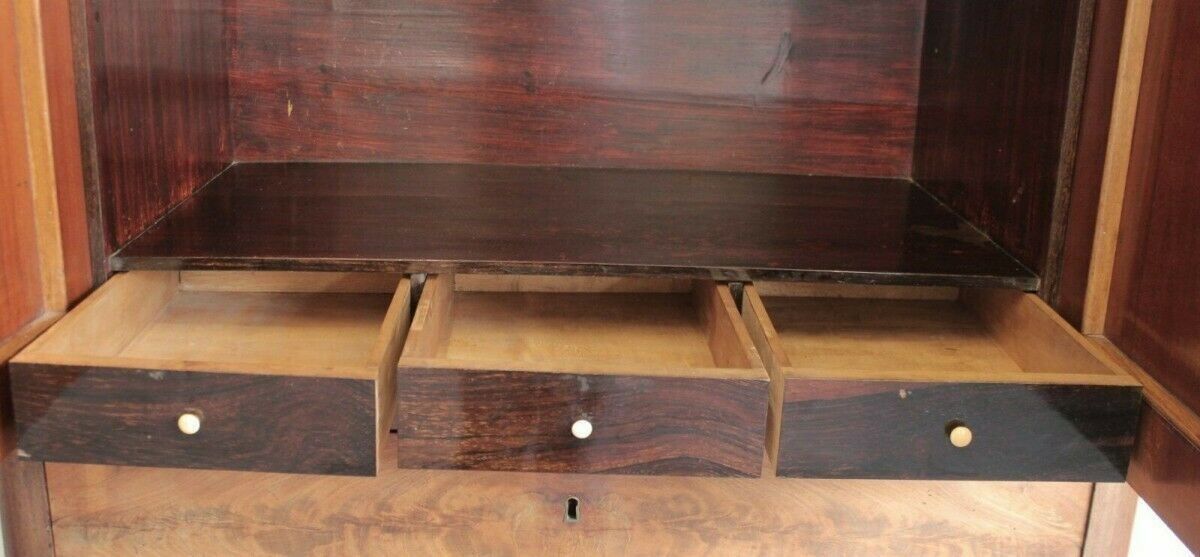Silberschrank Weinschrank Schrank Regal Anrichte Antik 208
