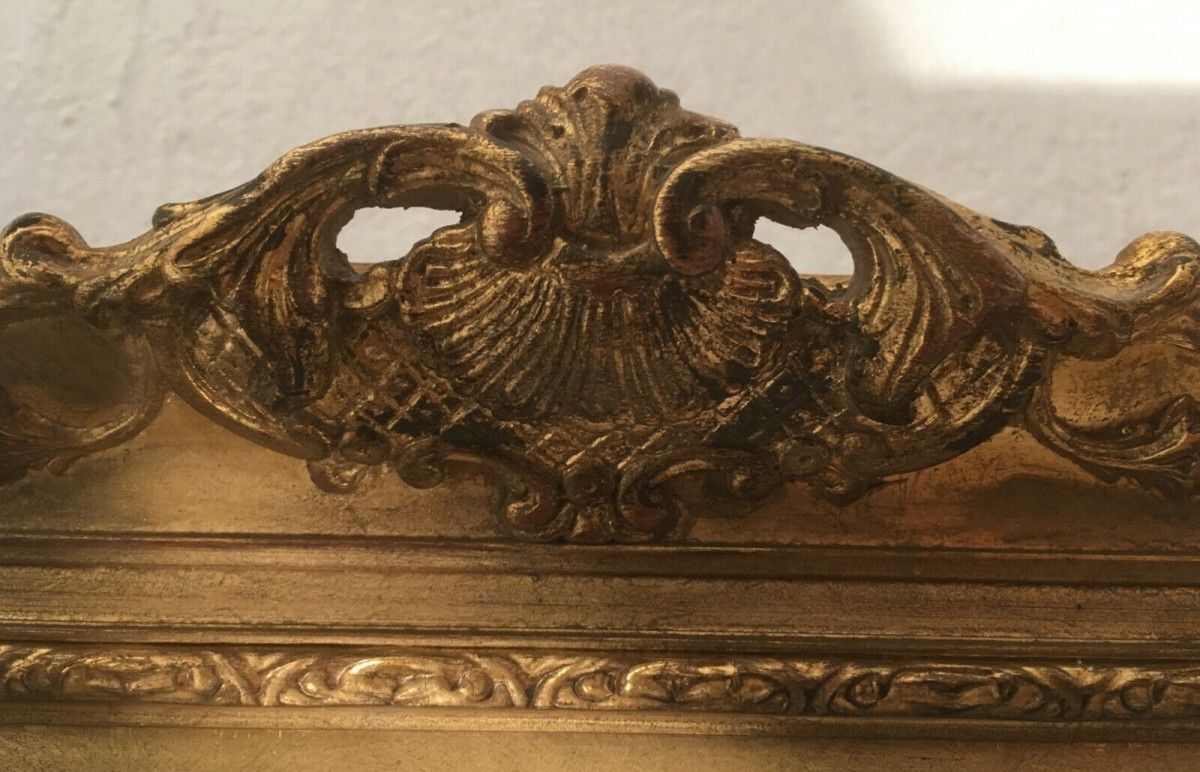 Impressionistisches Ölgemälde sign. Karl Mohr, "Allgäu" 60