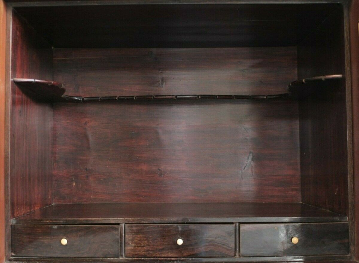 Silberschrank Weinschrank Schrank Regal Anrichte Antik 208