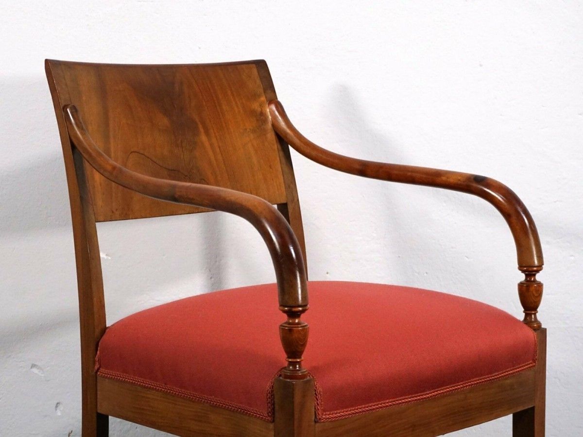 Armlehnsessel Empire Stuhl Polster Sofa Tisch Alt Antik