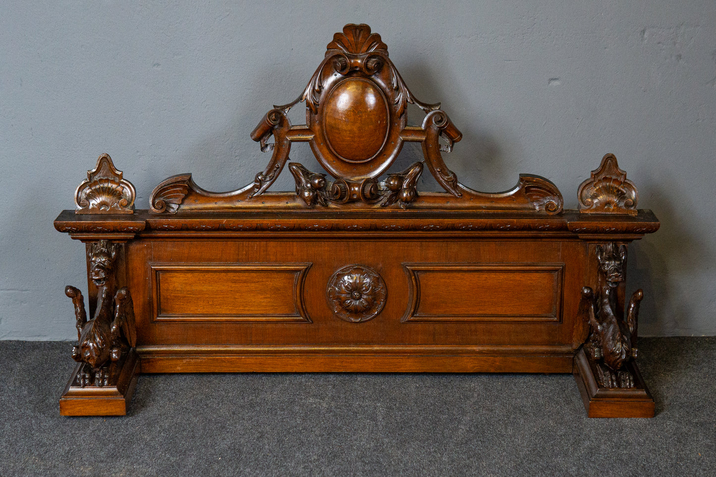 Antik Buffet Anrichte Schrank Regal Vintage Kommode MÖBLINGER 2501_1604