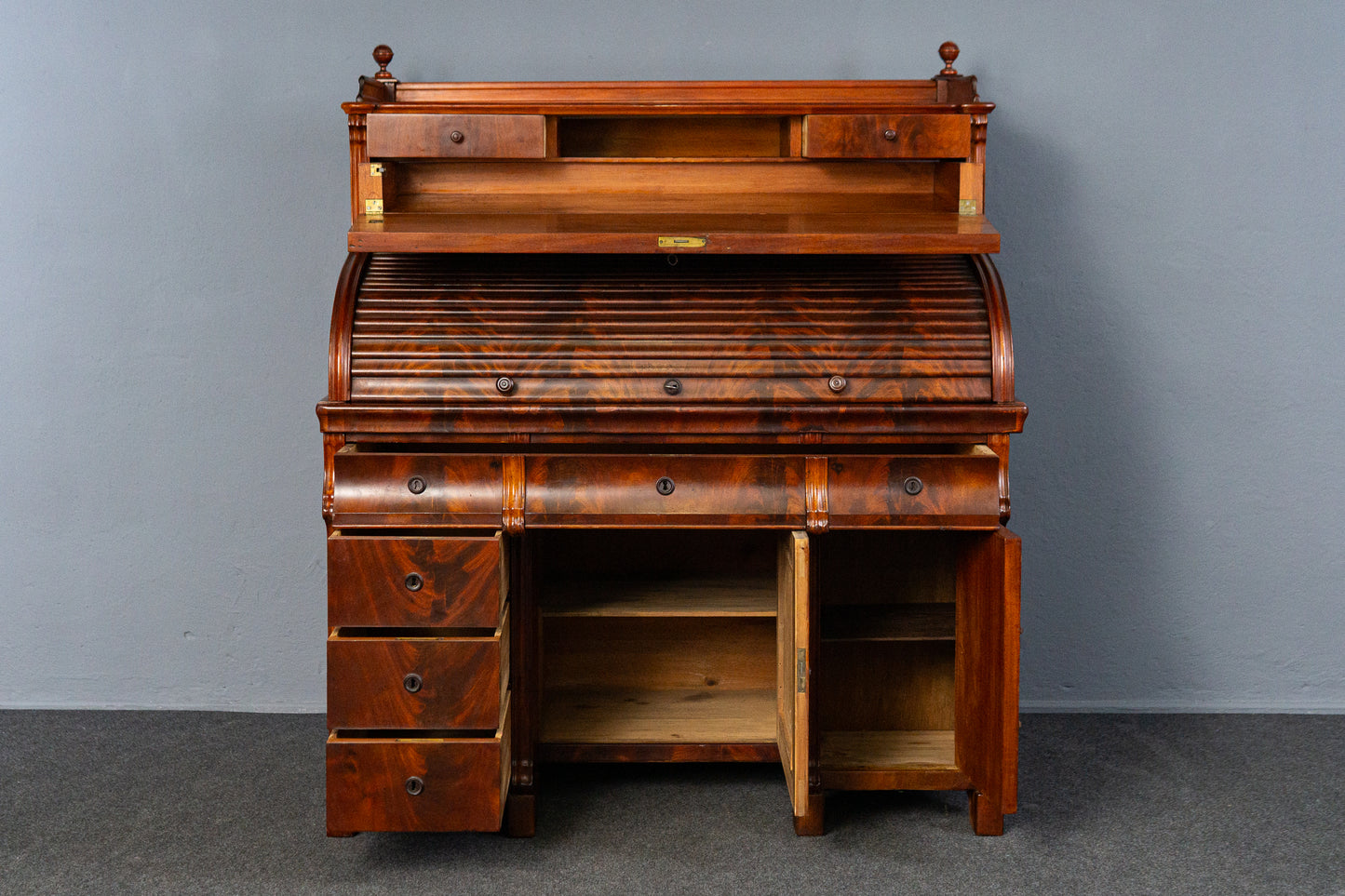 Antik Sekretär Schreibtisch Vintage Schrank Kommode Alt MÖBLINGER 2501_2003