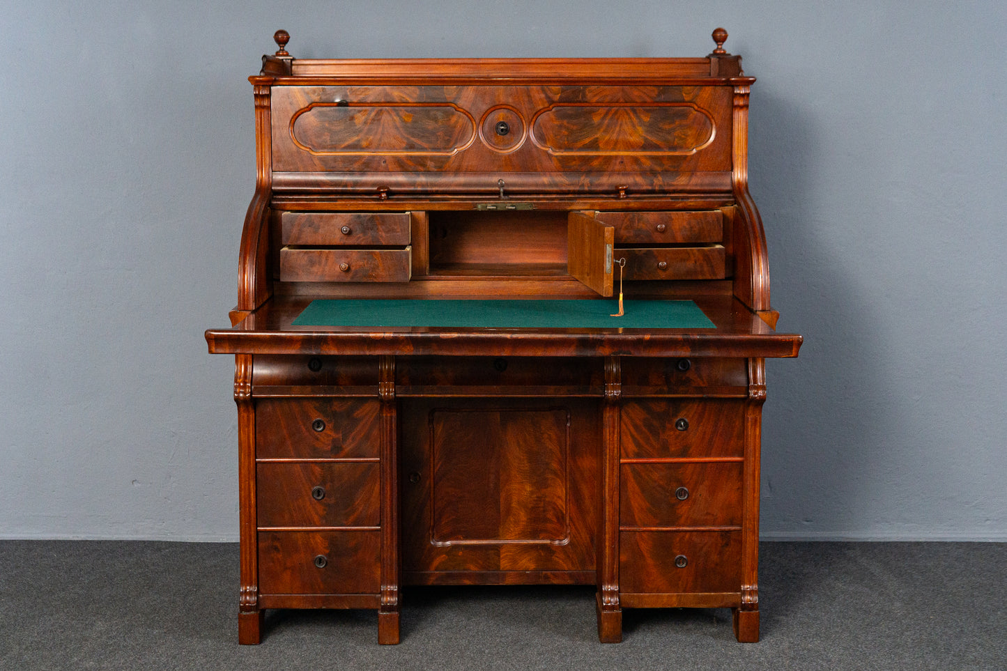 Antik Sekretär Schreibtisch Vintage Schrank Kommode Alt MÖBLINGER 2501_2003
