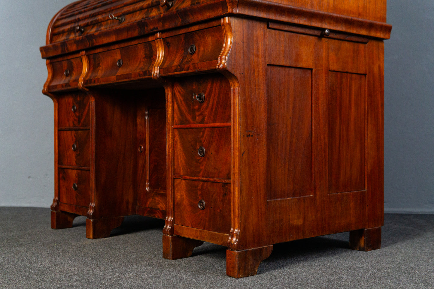 Antik Sekretär Schreibtisch Vintage Schrank Kommode Alt MÖBLINGER 2501_2003