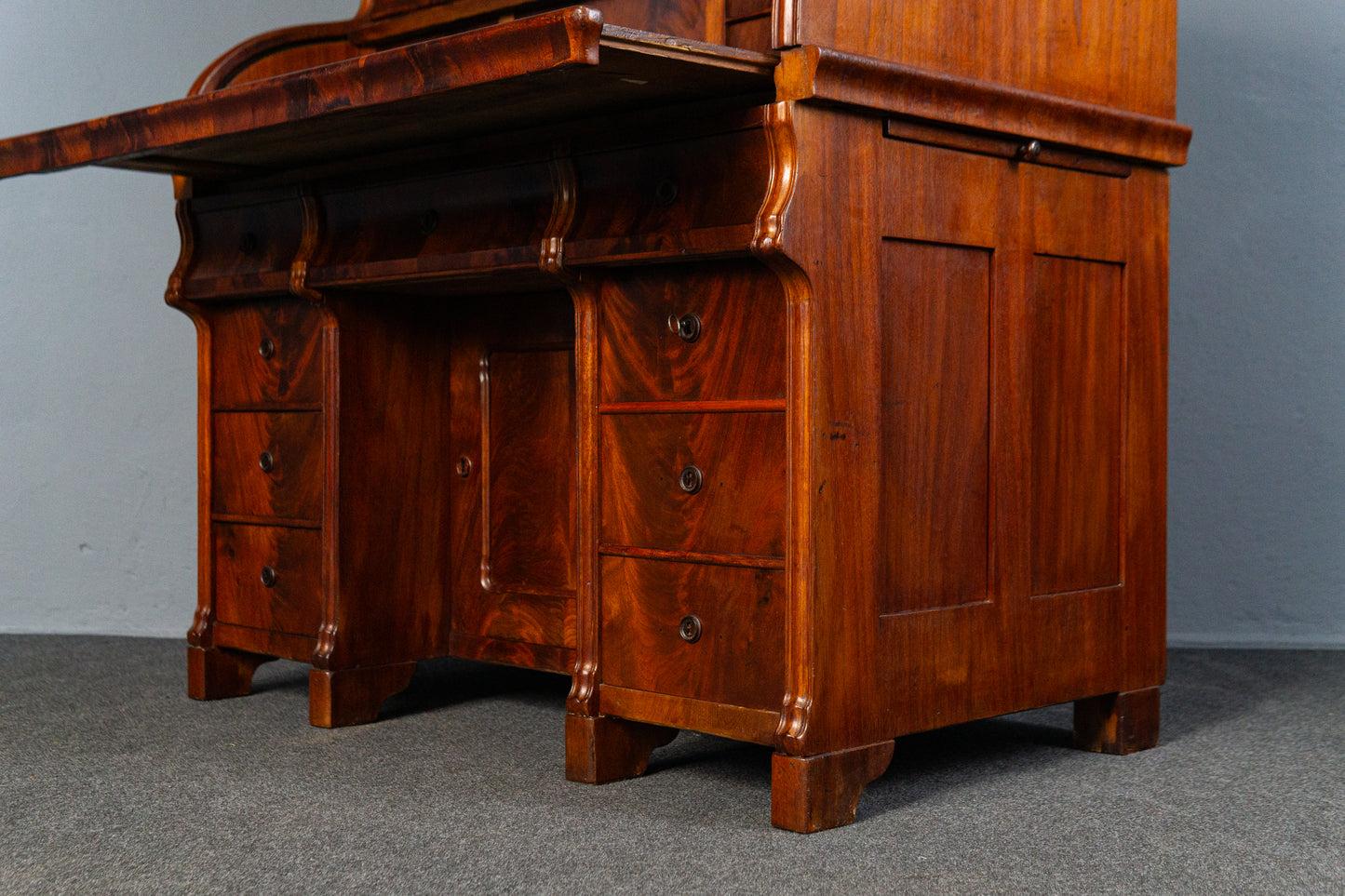 Antik Sekretär Schreibtisch Vintage Schrank Kommode Alt MÖBLINGER 2501_2003