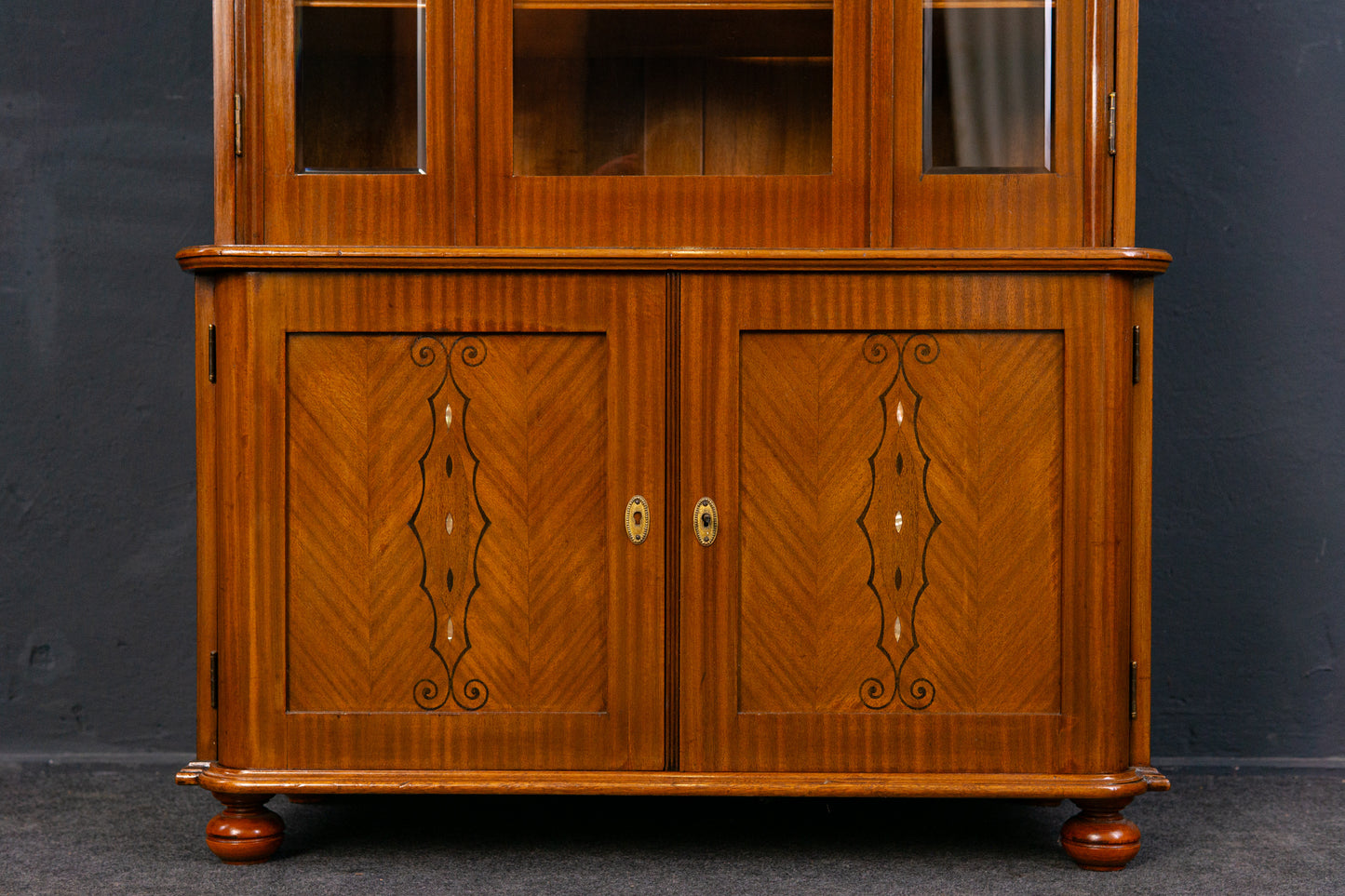 Vitrine Buffet Kommode Regal Schrank  Vintage Alt Antik 2308_0303