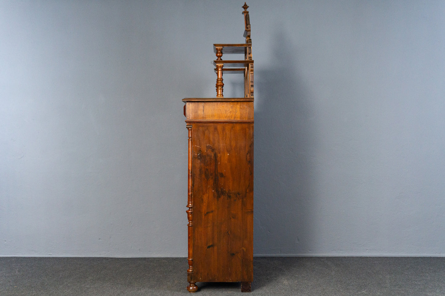 Vintage Vertiko Gründerzeit Antik Schrank Regal Kommode MÖBLINGER 2501_2004