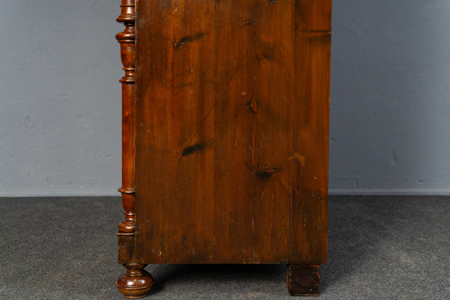 Vintage Vertiko Gründerzeit Antik Schrank Regal Kommode MÖBLINGER 2501_2004