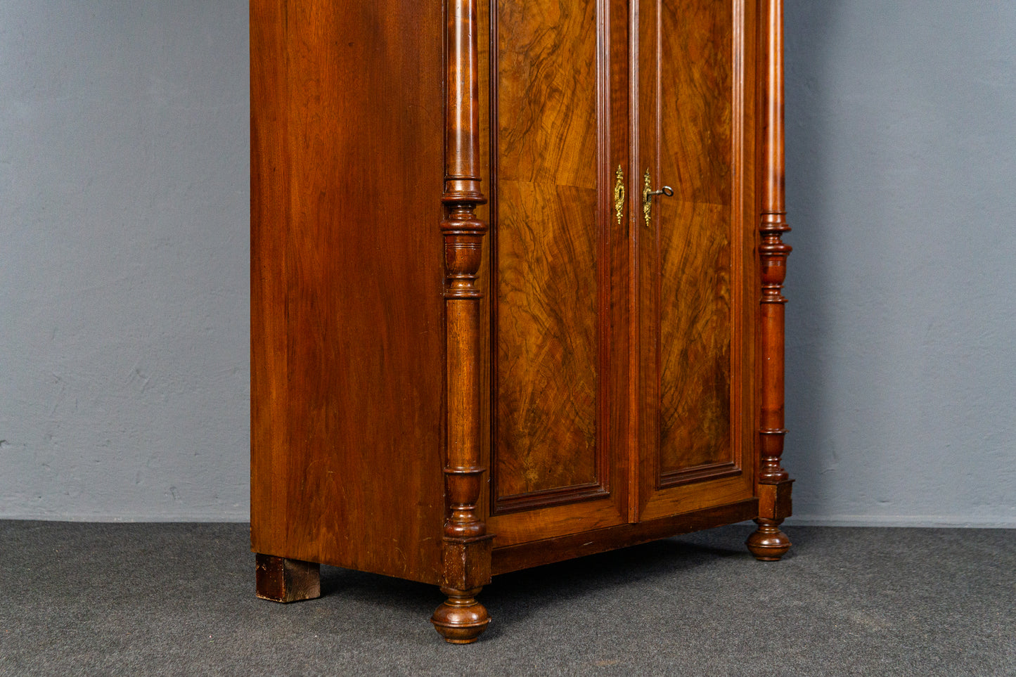 Vintage Vertiko Gründerzeit Antik Schrank Regal Kommode MÖBLINGER 2501_2004