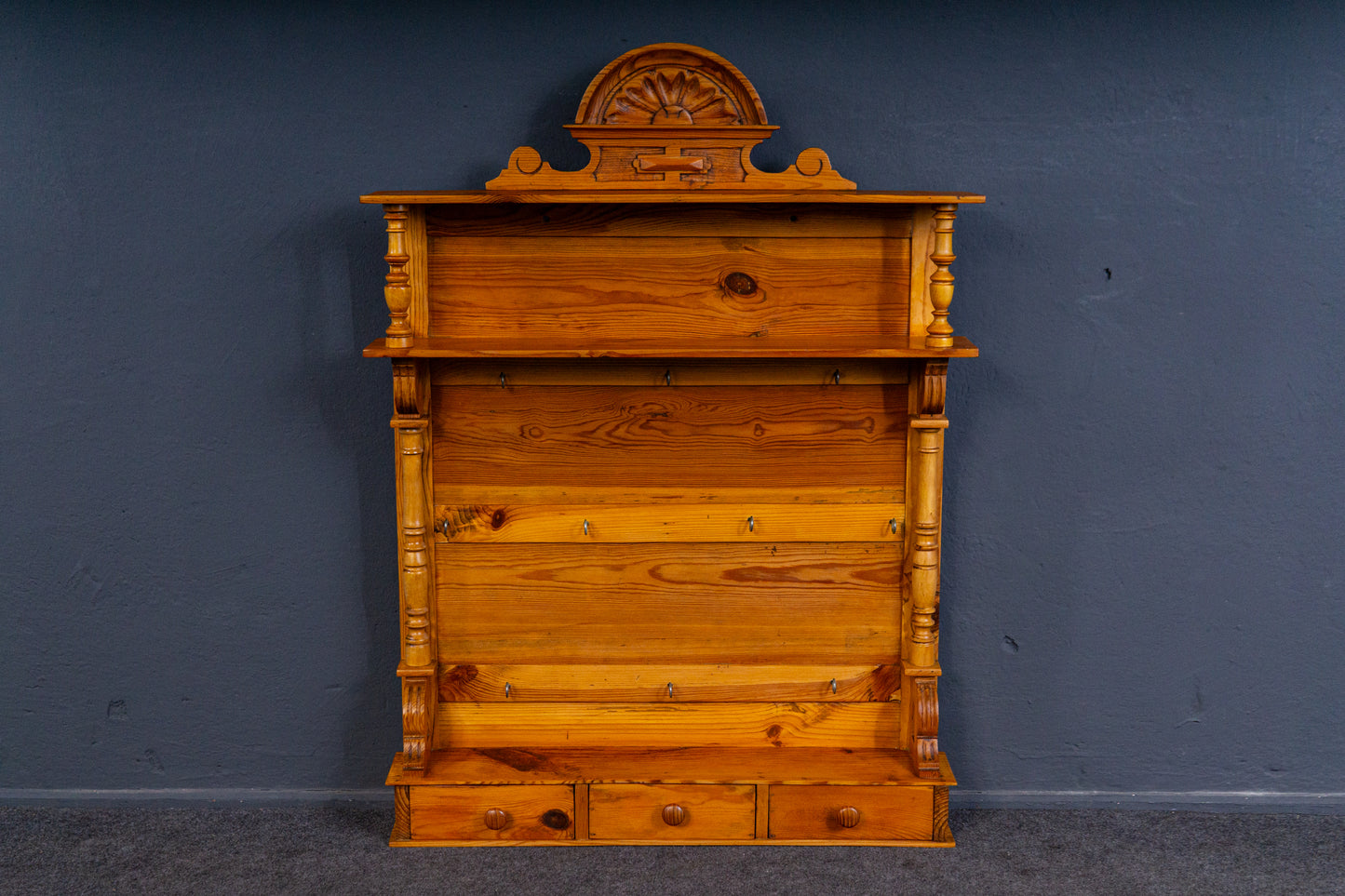 Vintage Wandregal Schrank Kommode Board Regal Alt Antik MÖBLINGER 2406_1601