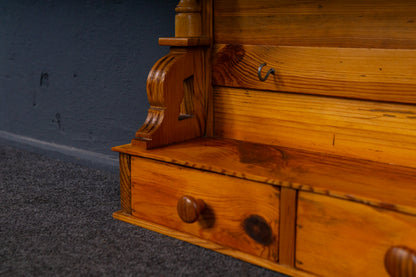 Vintage Wandregal Schrank Kommode Board Regal Alt Antik MÖBLINGER 2406_1601