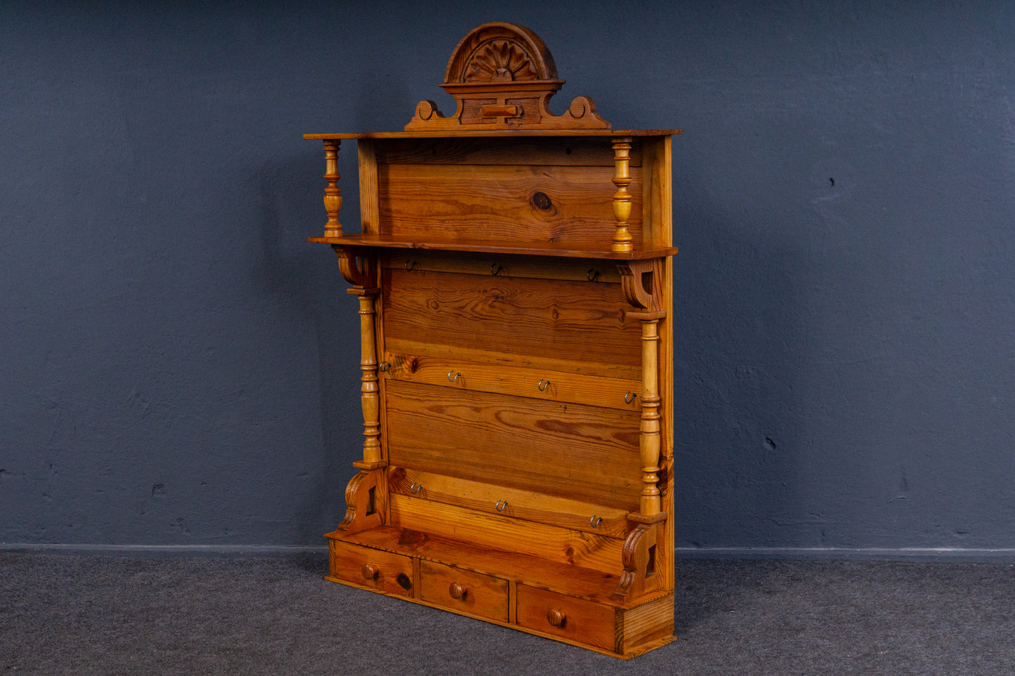Vintage Wandregal Schrank Kommode Board Regal Alt Antik MÖBLINGER 2406_1601