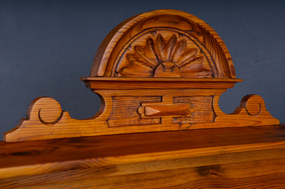 Vintage Wandregal Schrank Kommode Board Regal Alt Antik MÖBLINGER 2406_1601