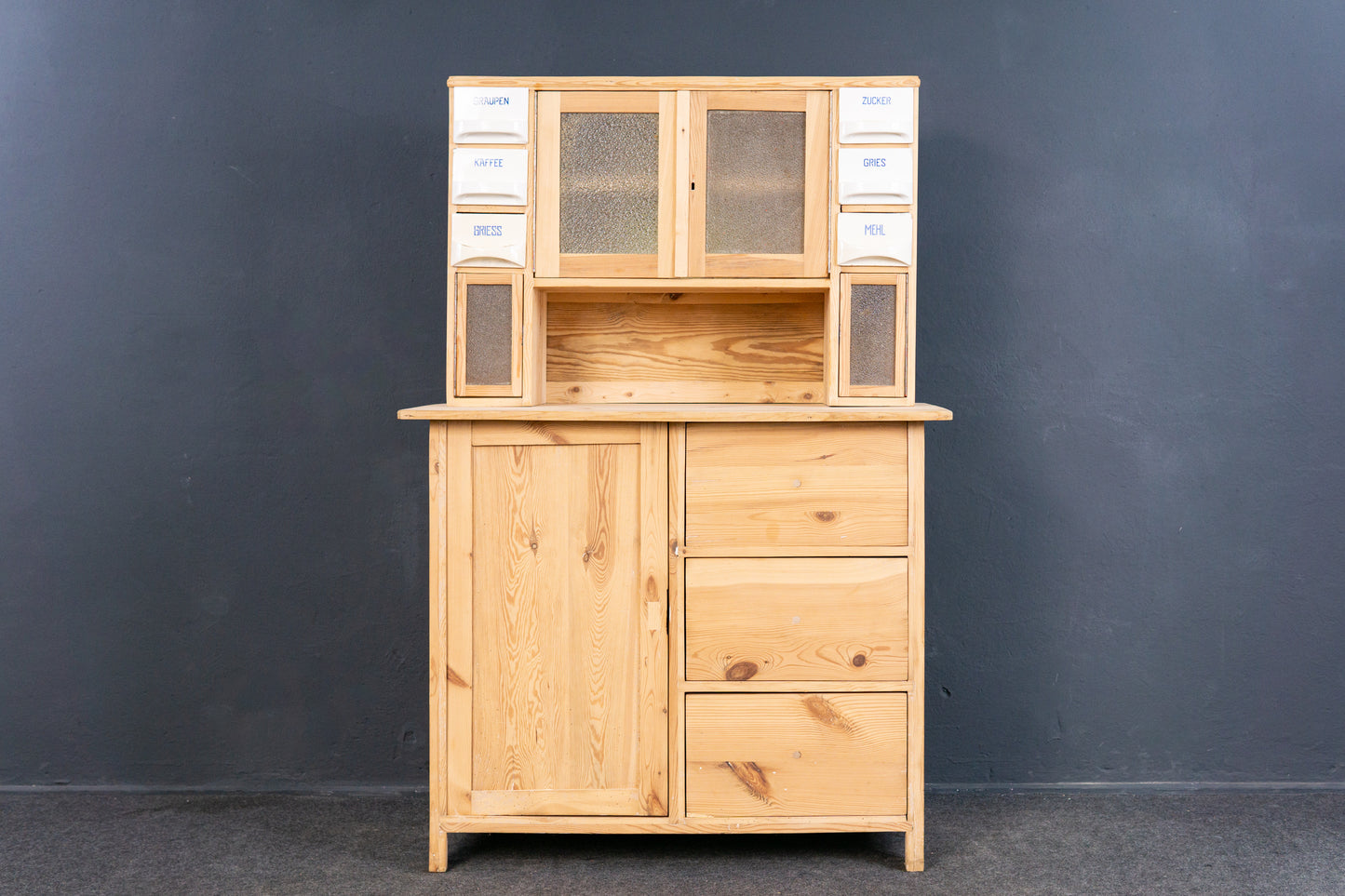 Küche Buffet Anrichte Kommode Regal Schrank Alt Antik 2308_0306