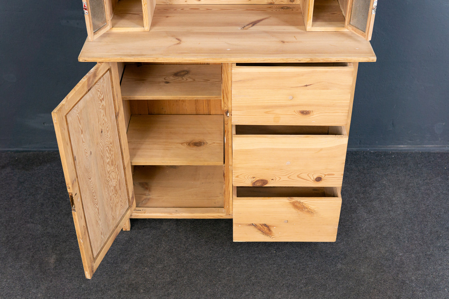 Küche Buffet Anrichte Kommode Regal Schrank Alt Antik 2308_0306