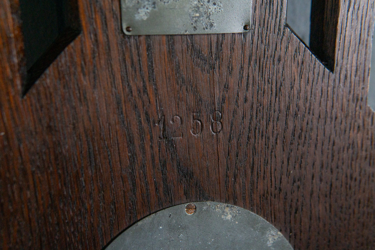 Elegante Jugendstil Wetterstation, Anfang des 20.Jahrhunderts - Thermometer Barometer Raumklima Uhr Alt Antik MÖBLINGER