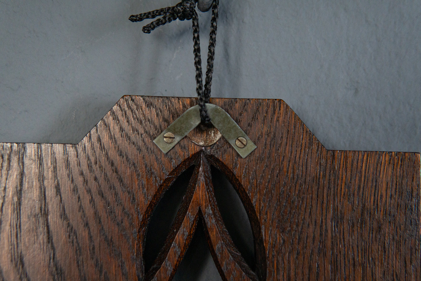 Elegante Jugendstil Wetterstation, Anfang des 20.Jahrhunderts - Thermometer Barometer Raumklima Uhr Alt Antik MÖBLINGER