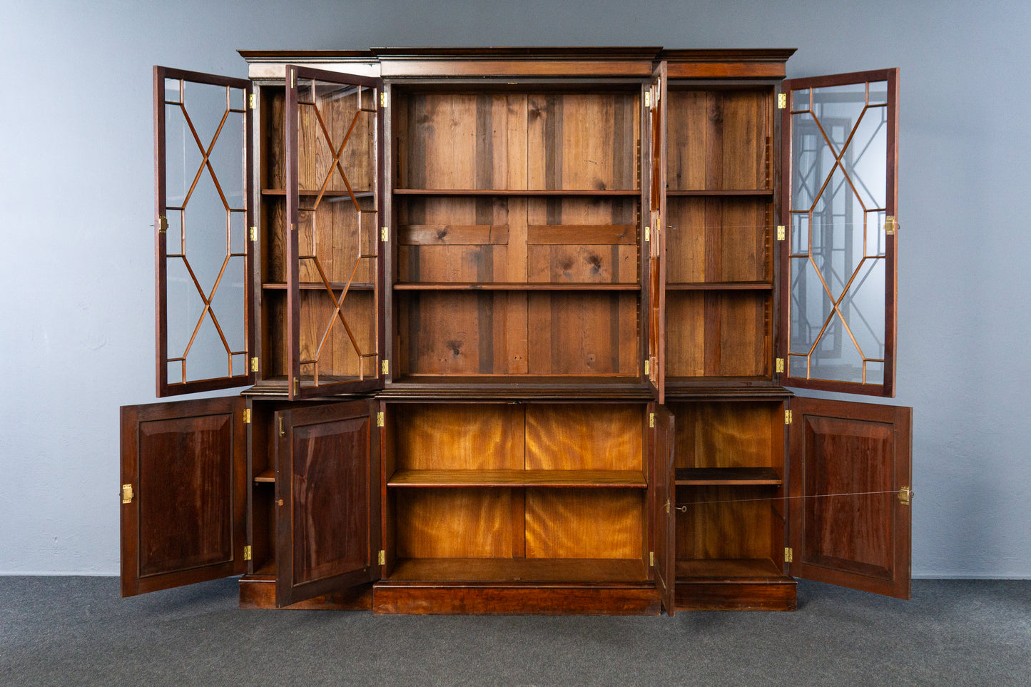 Vintage Bücherschrank Schrank Regal Buffet Vintage Antik MÖBLINGER 2501_2303