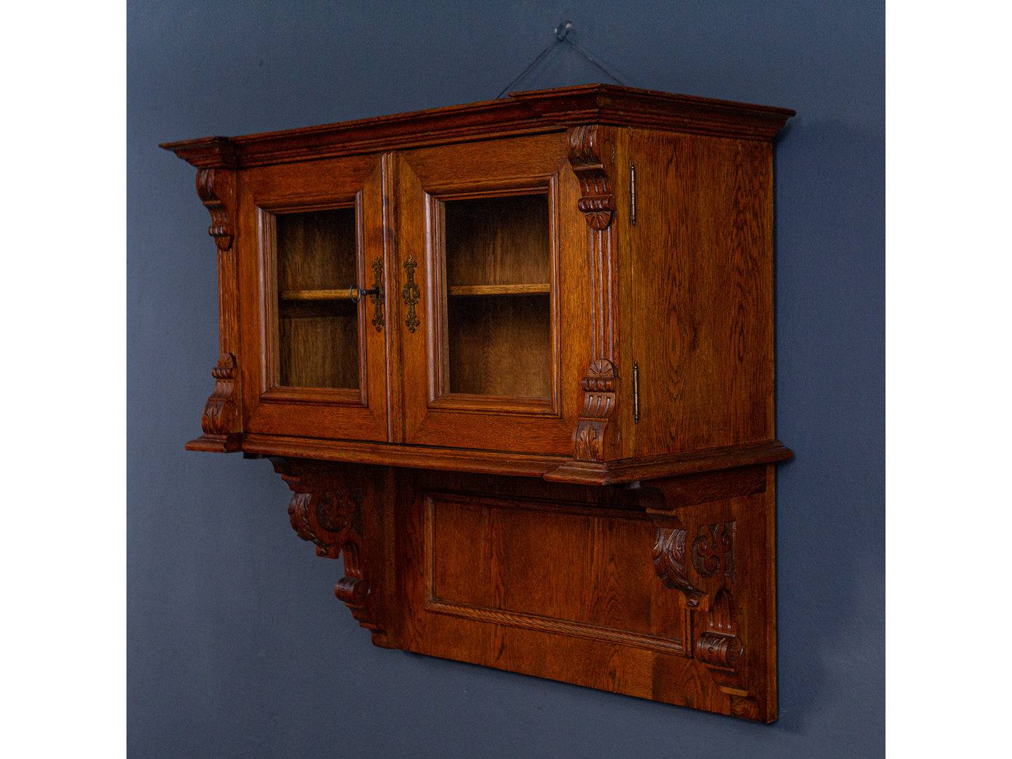 Wandschrank Vintage Schrank Regal Kommode Alt Antik MÖBLINGER 2406_1604
