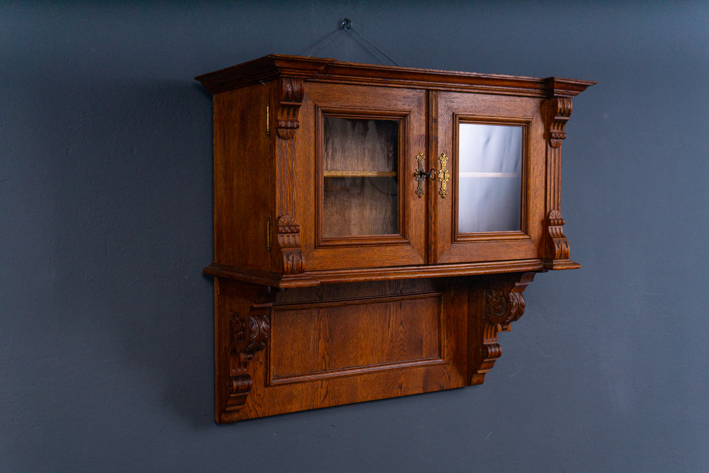 Wandschrank Vintage Schrank Regal Kommode Alt Antik MÖBLINGER 2406_1604
