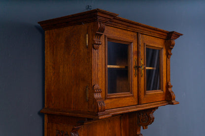 Wandschrank Vintage Schrank Regal Kommode Alt Antik MÖBLINGER 2406_1604
