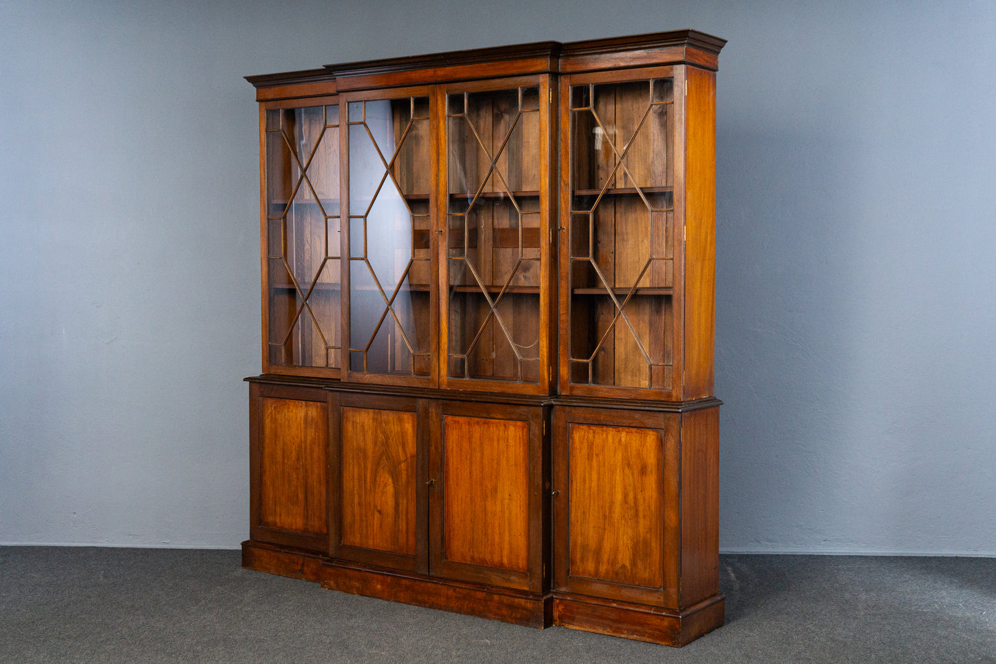 Vintage Bücherschrank Schrank Regal Buffet Vintage Antik MÖBLINGER 2501_2303
