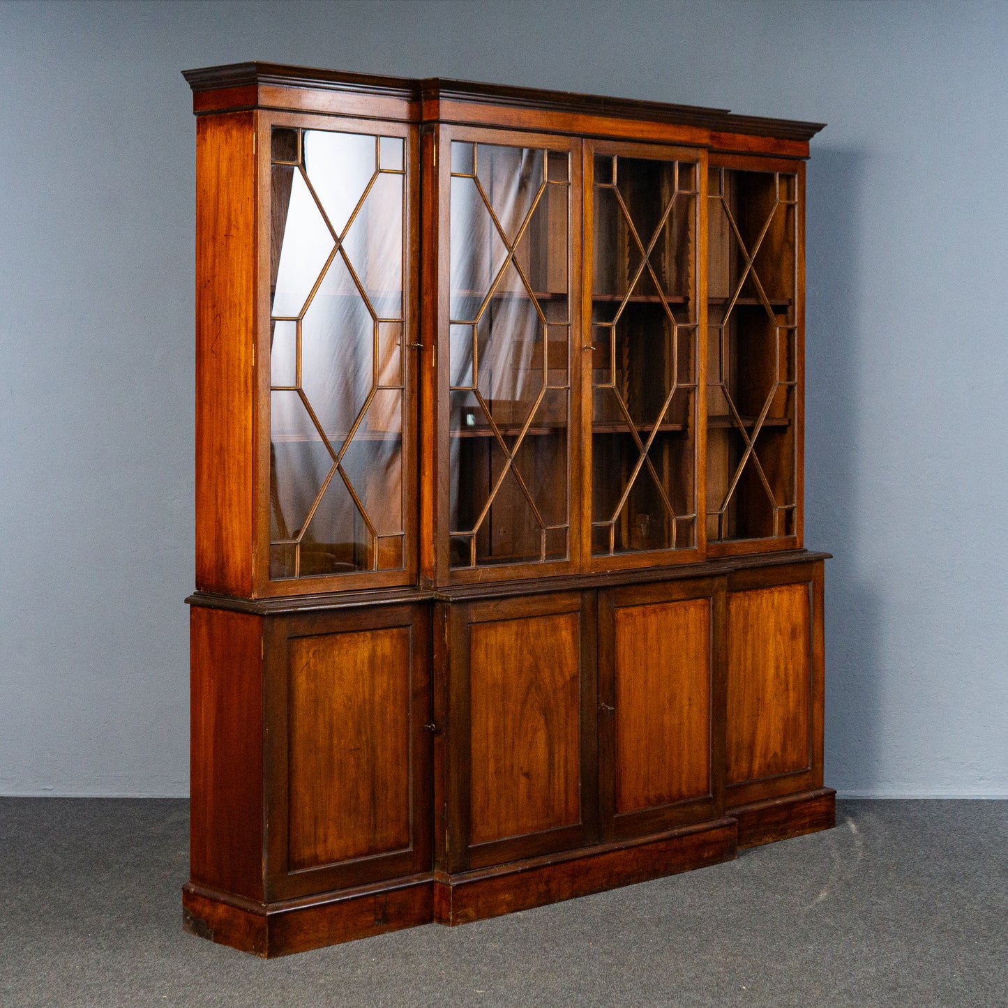 Vintage Bücherschrank Schrank Regal Buffet Vintage Antik MÖBLINGER 2501_2303