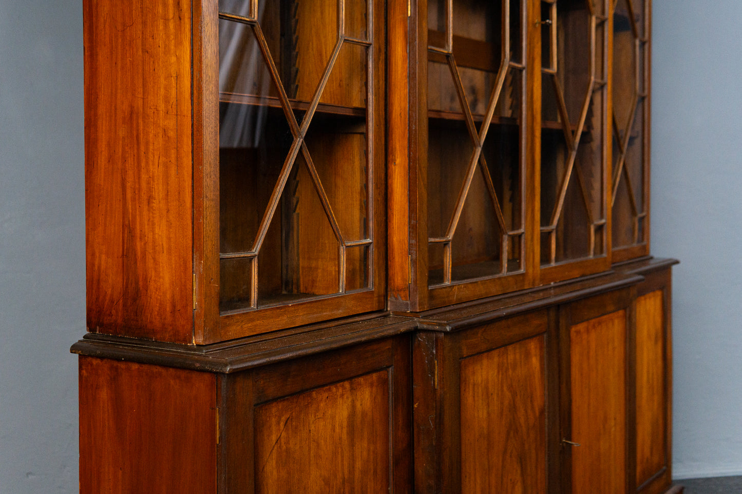 Vintage Bücherschrank Schrank Regal Buffet Vintage Antik MÖBLINGER 2501_2303