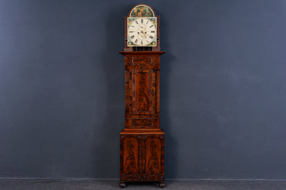 Antike Englische Standuhr Gong Clock Zeit Uhr Kasten Alt 2308_0701