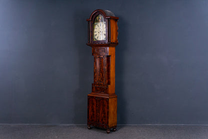 Antike Englische Standuhr Gong Clock Zeit Uhr Kasten Alt 2308_0701