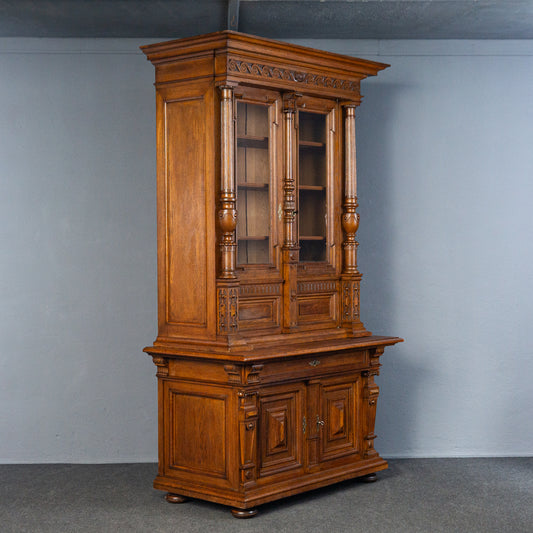 Gründerzeit Antik Bücherschrank Schrank Regal Buffet Alt MÖBLINGER 2501_2304