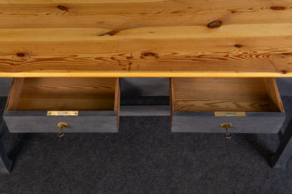 Tisch Schreibtisch Küche Table Tafel Vintage Alt Antik MÖBLINGER 2406_1702