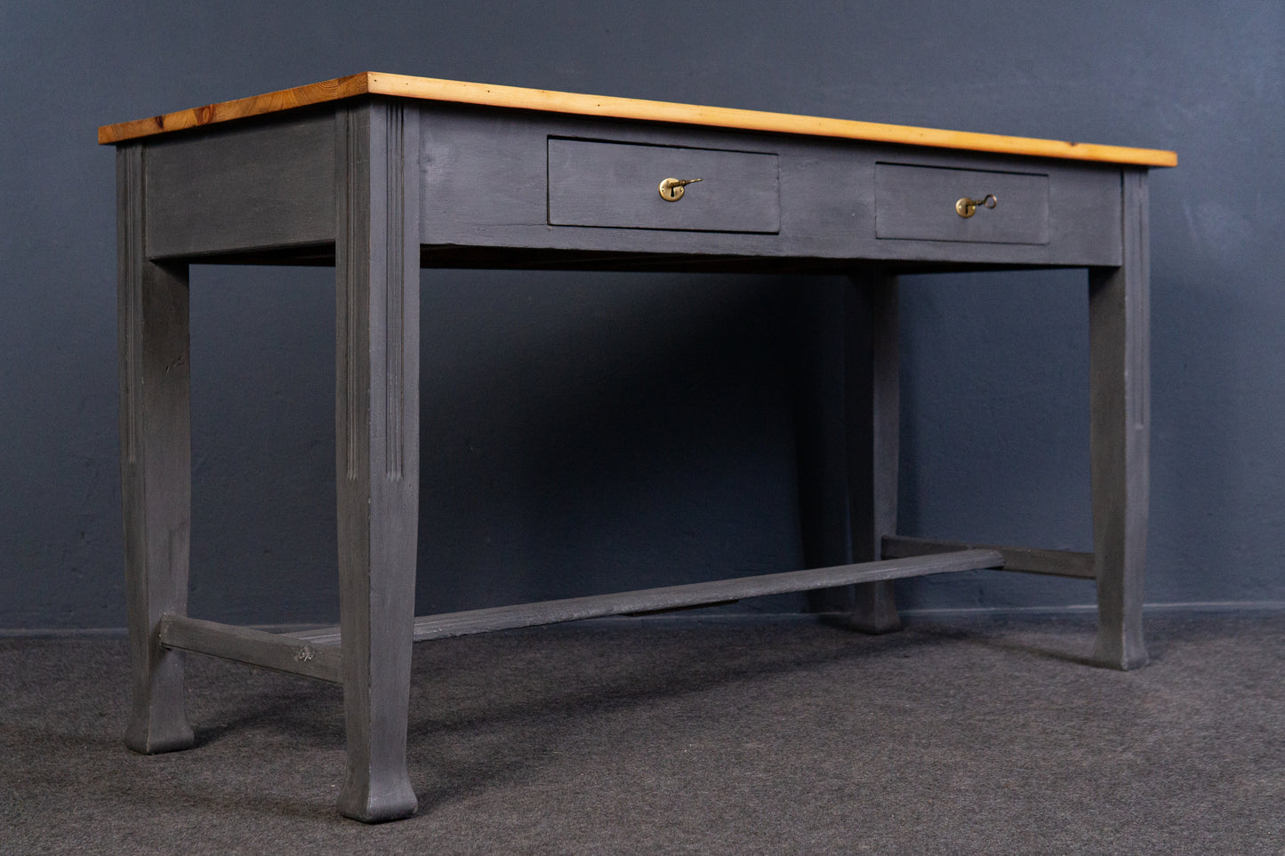 Tisch Schreibtisch Küche Table Tafel Vintage Alt Antik MÖBLINGER 2406_1702