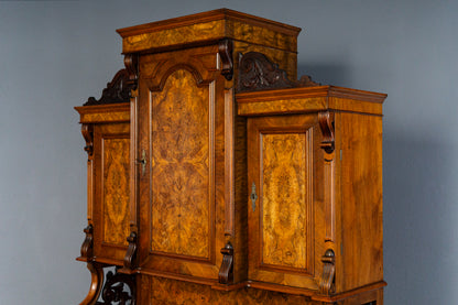 Antik Buffet Anrichte Schrank Regal Kommode Sideboard Alt MÖBLINGER 2501_2701