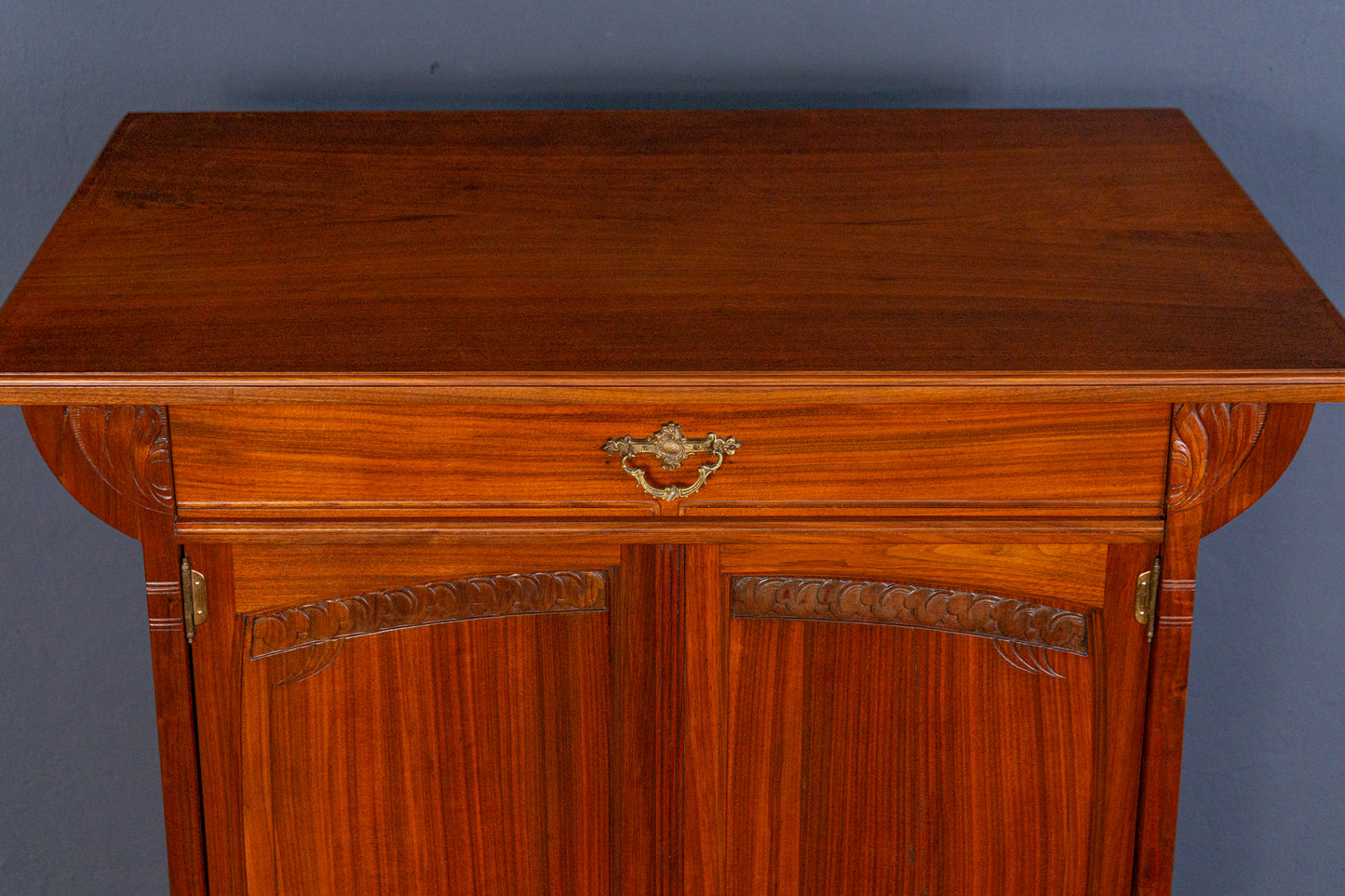 Jugendstil Vertiko Schrank Regal Kommode Vintage Antik MÖBLINGER 2406_2401