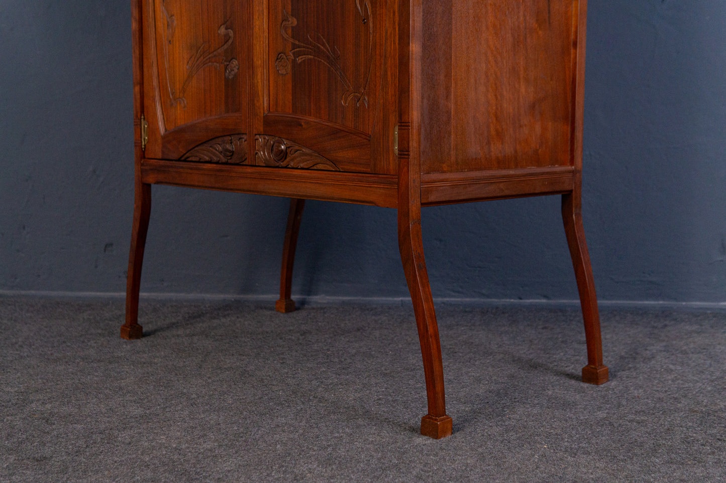 Jugendstil Vertiko Schrank Regal Kommode Vintage Antik MÖBLINGER 2406_2401