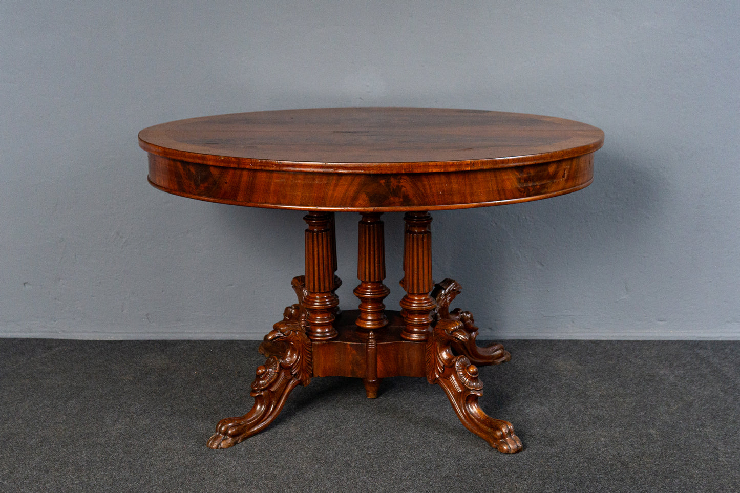 ausziehb. Tisch Antik Stuhl Sofa Vintage Tafel Table Alt MÖBLINGER 2501_2901