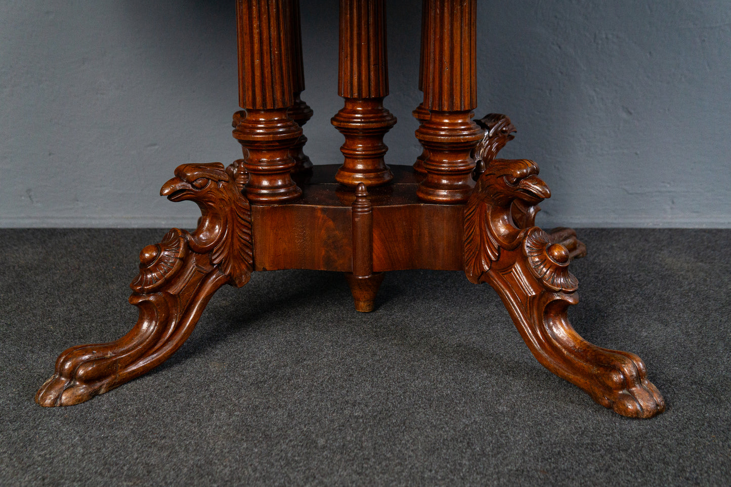 ausziehb. Tisch Antik Stuhl Sofa Vintage Tafel Table Alt MÖBLINGER 2501_2901