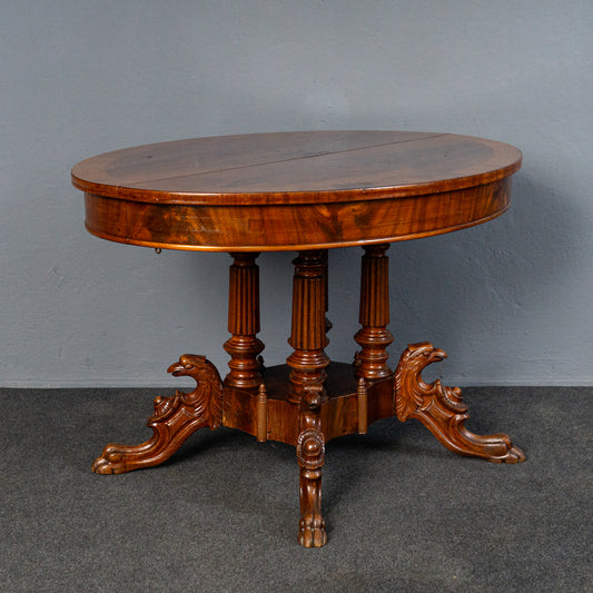 ausziehb. Tisch Antik Stuhl Sofa Vintage Tafel Table Alt MÖBLINGER 2501_2901