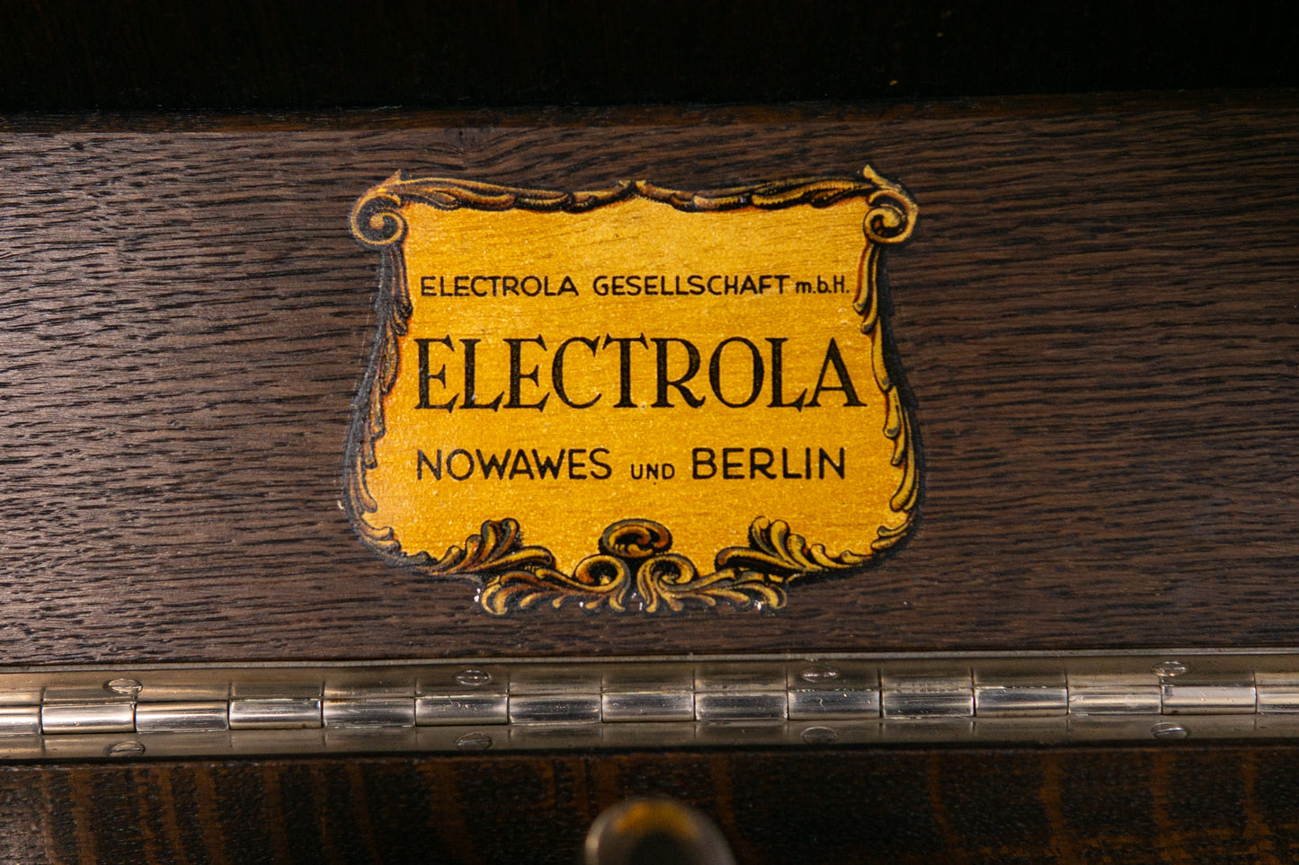 Grammophon Electrola Vintage LP Radio Platte Alt Antik 2308_1001