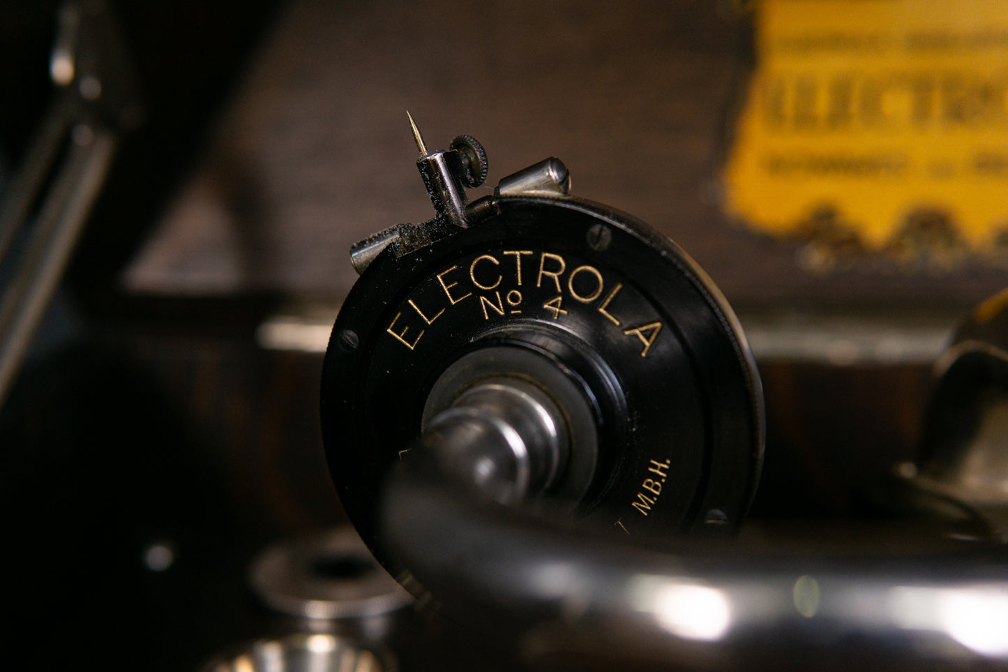 Grammophon Electrola Vintage LP Radio Platte Alt Antik 2308_1001