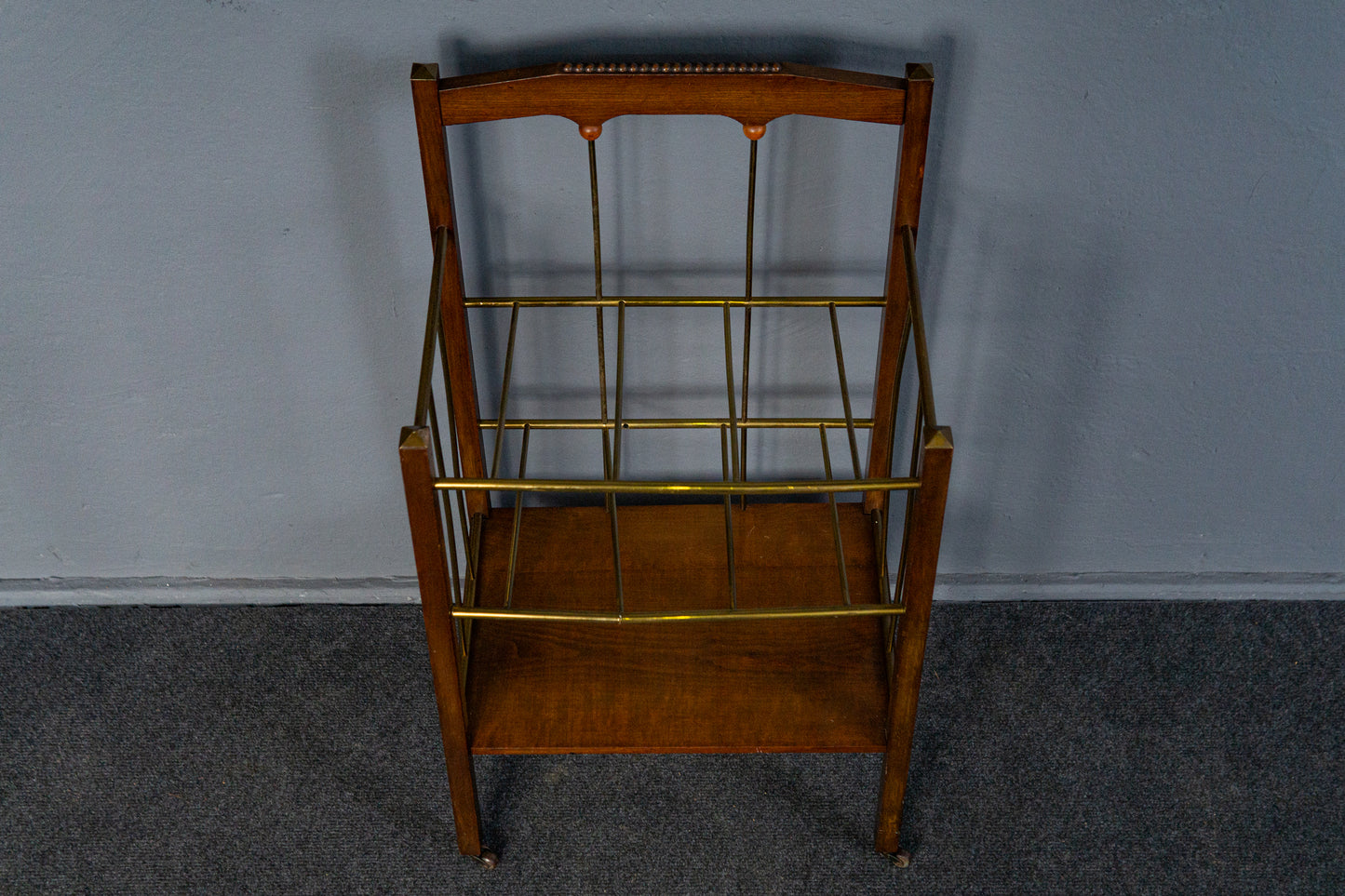 Schlichter Jugendstil Zeitungsständer, Anfang des 20.Jahrhunderts - Ablage Regal Kommode Schrank Alt Antik MÖBLINGER